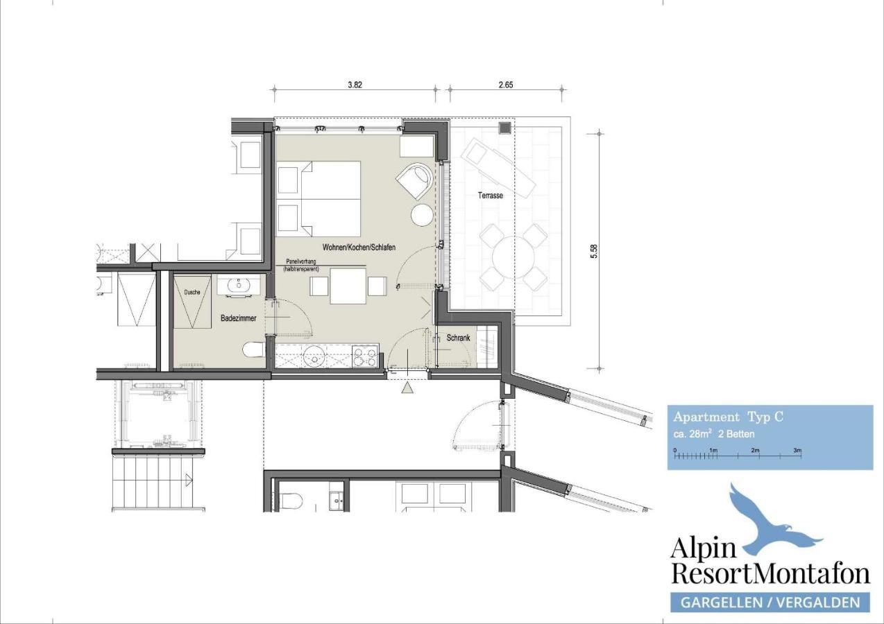 Apartment Typ C Im Alpin Resort Mo Gargellen Kültér fotó